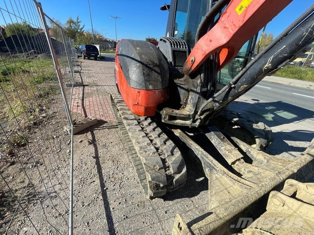 Kubota KX-080-4 Мини екскаватори < 7 т