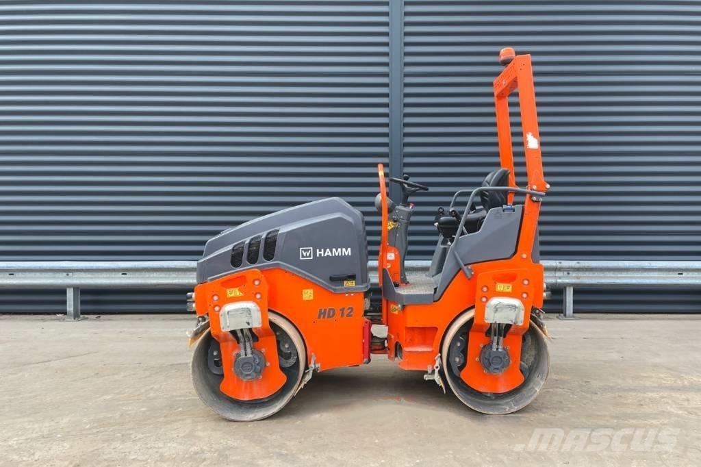Hamm HD 12 VV Двойни барабанни ролки
