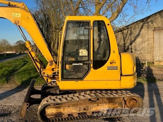 Komatsu PC 75 R Средни екскаватори 7т - 12т
