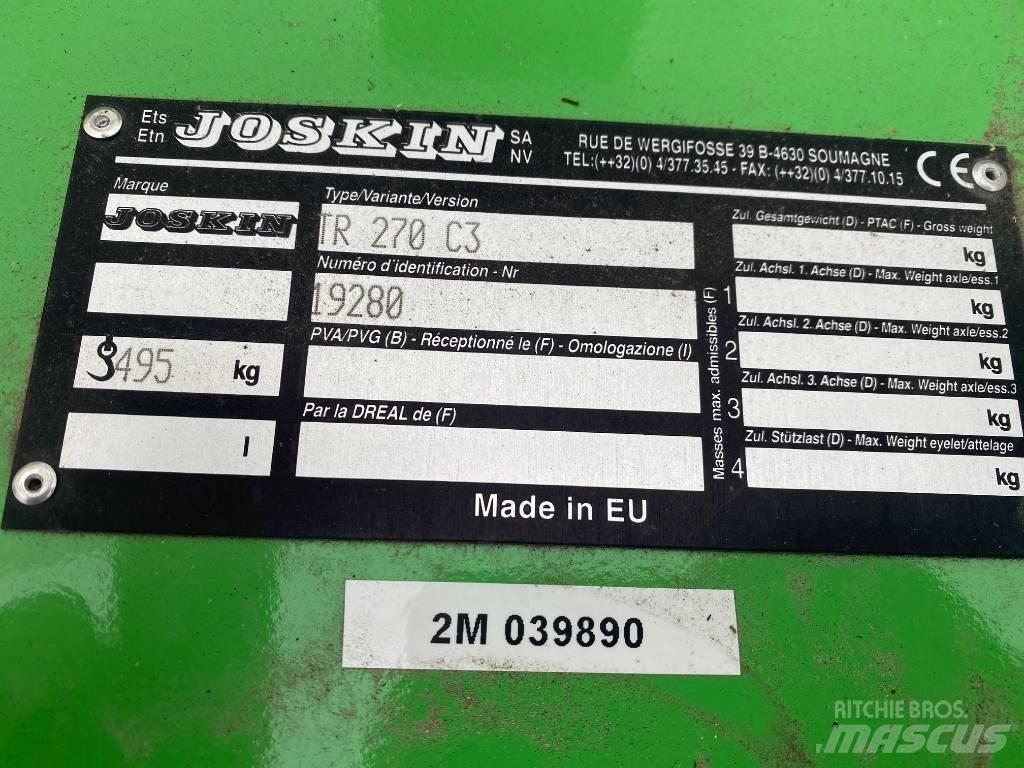 Joskin TR 270 C3 Стъблорезачки