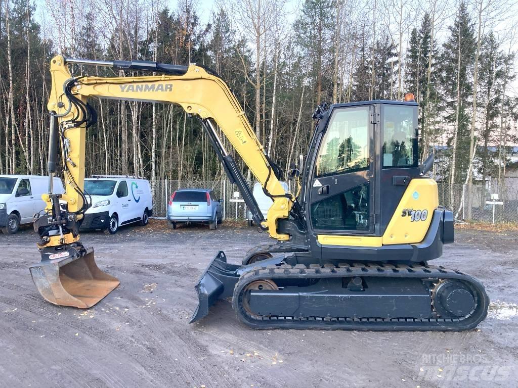 Yanmar SV 100-2A Средни екскаватори 7т - 12т