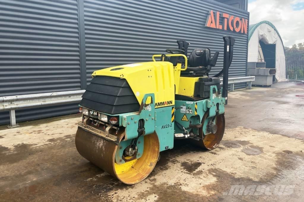 Ammann AV 23-2 Двойни барабанни ролки
