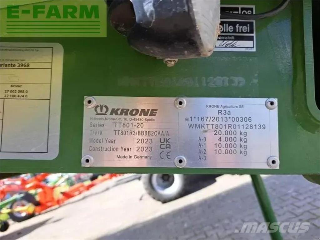 Krone gx 440 Ремаркета за зърно / силаж
