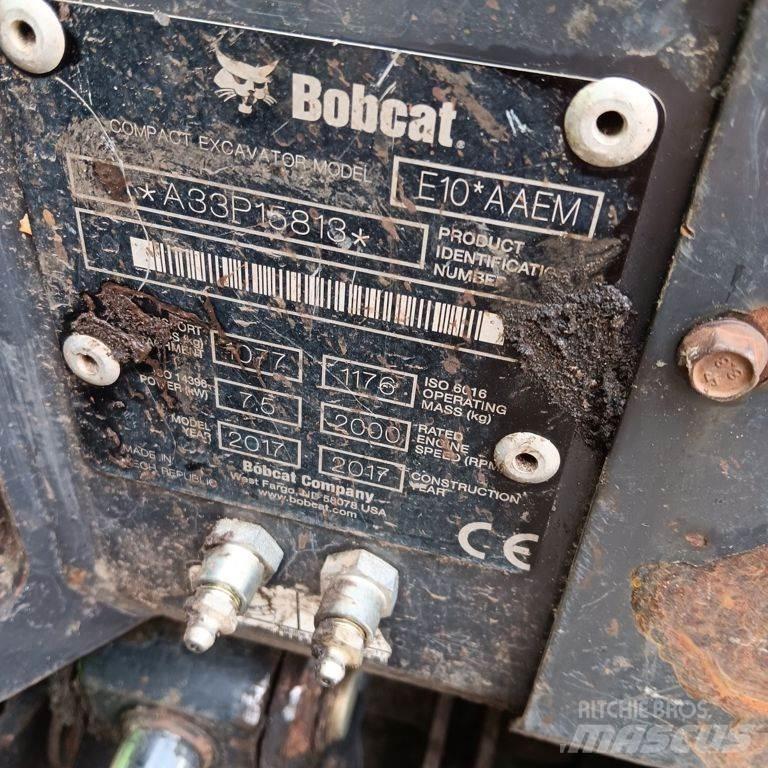 Bobcat E10 Мини екскаватори < 7 т