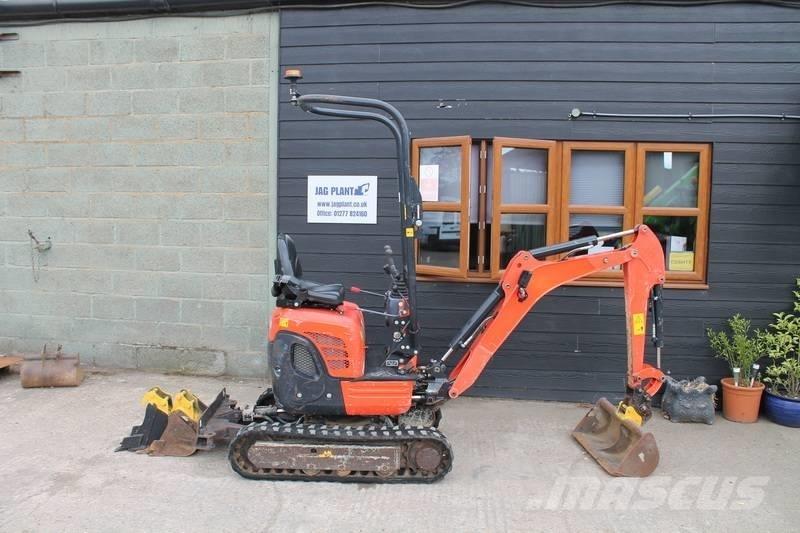 Kubota U 10-3 Мини екскаватори < 7 т