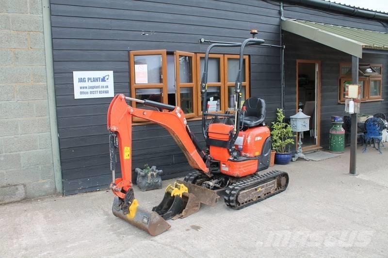 Kubota U 10-3 Мини екскаватори < 7 т