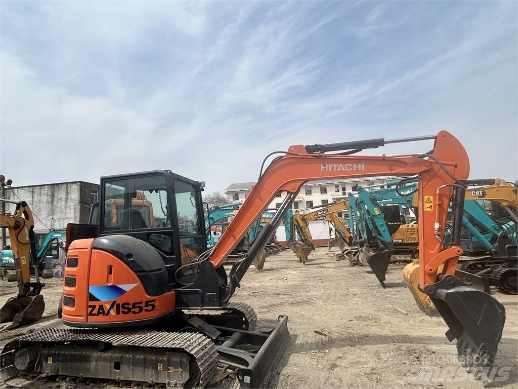 Hitachi ZX55 Мини екскаватори < 7 т