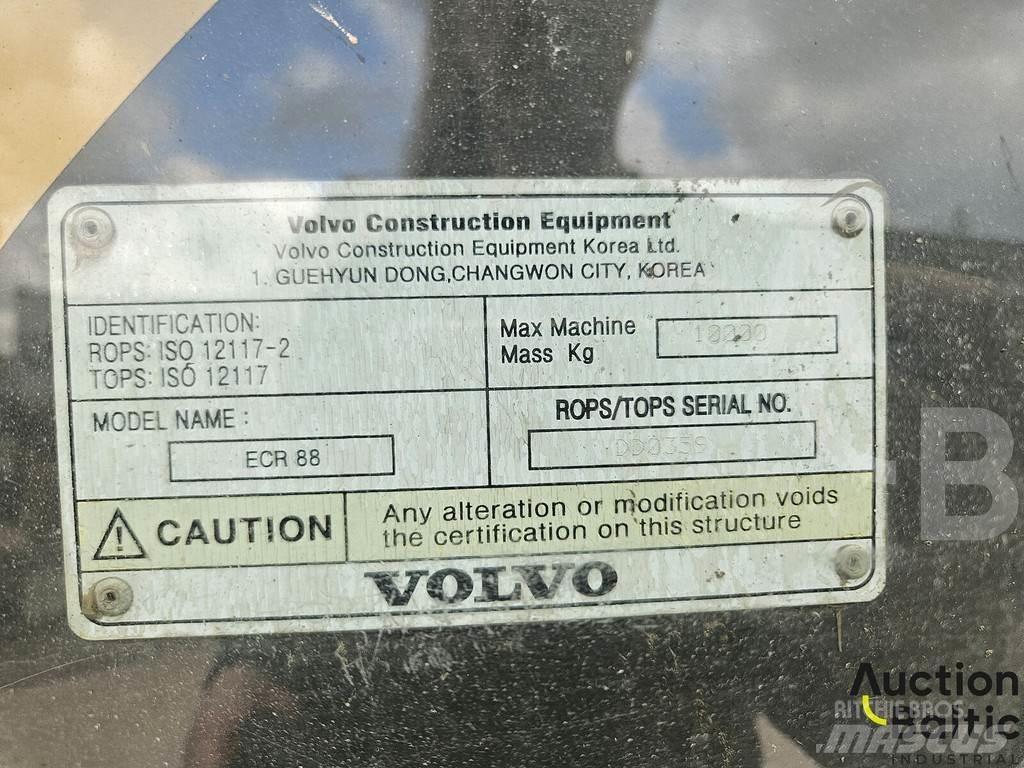 Volvo ECR 88 Средни екскаватори 7т - 12т
