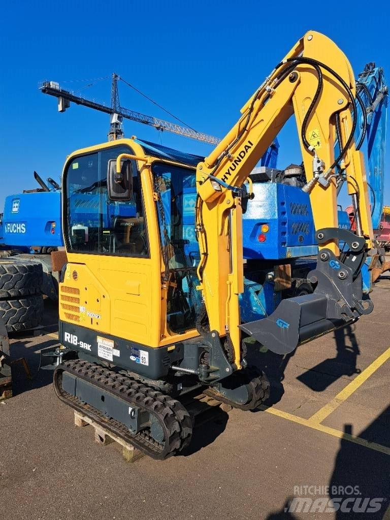 Hyundai R18-9AK Мини екскаватори < 7 т