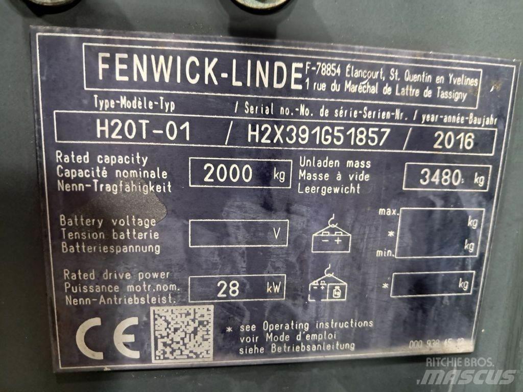 Linde H20T-01 Камиони с АГУ