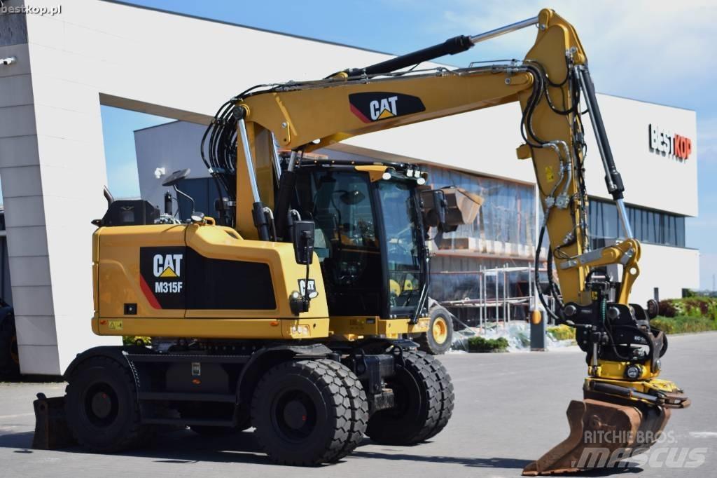 CAT M 315 F Колесни екскаватори