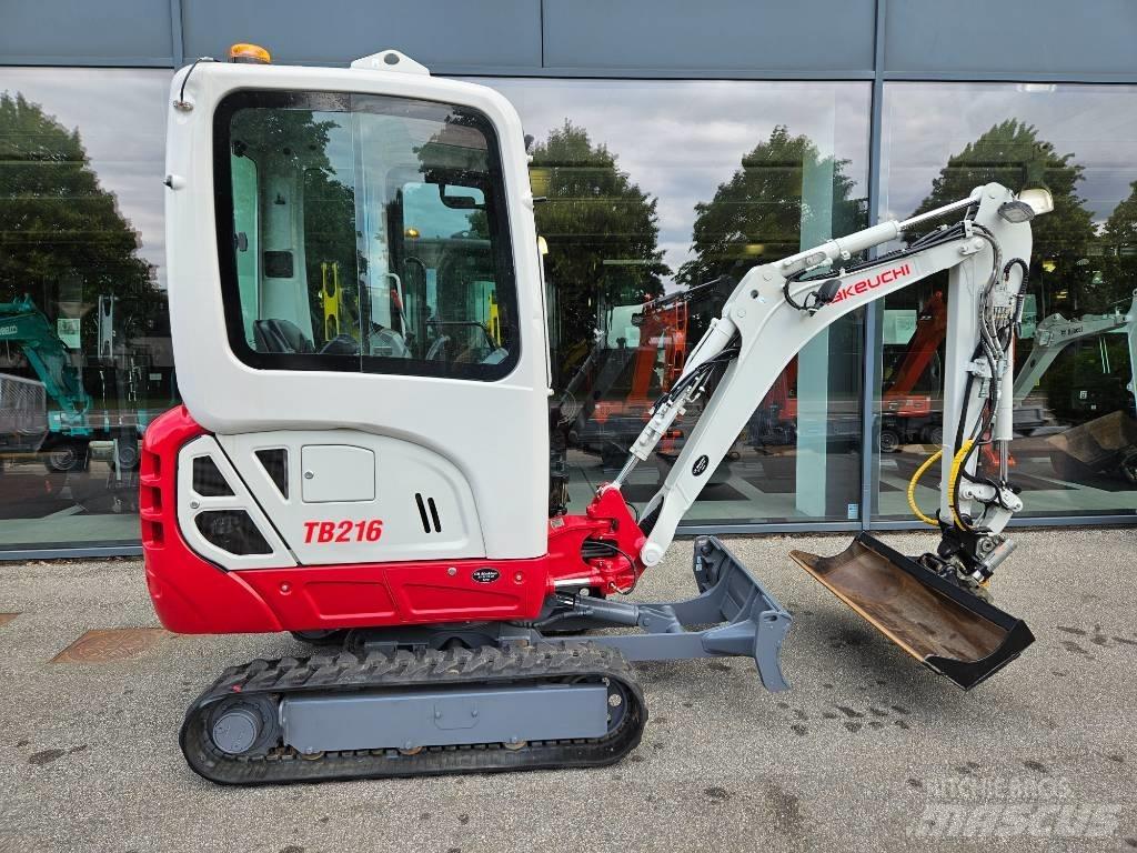 Takeuchi TB 216 Мини екскаватори < 7 т