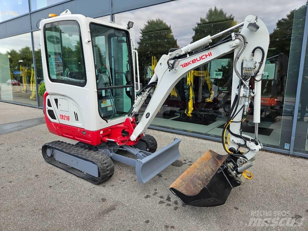 Takeuchi TB 216 Мини екскаватори < 7 т