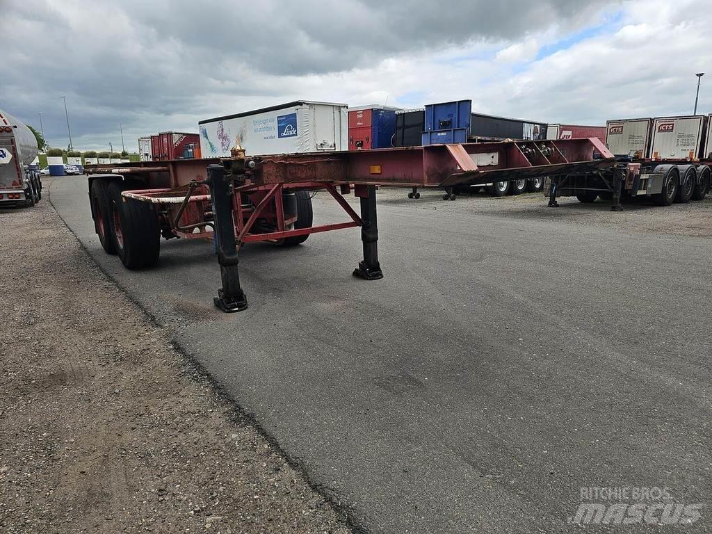 Pacton TXC 230-2 Контейнерни полуремаркета
