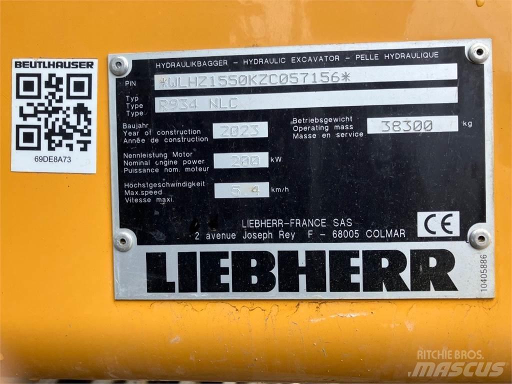 Liebherr R934 Верижен екскаватор