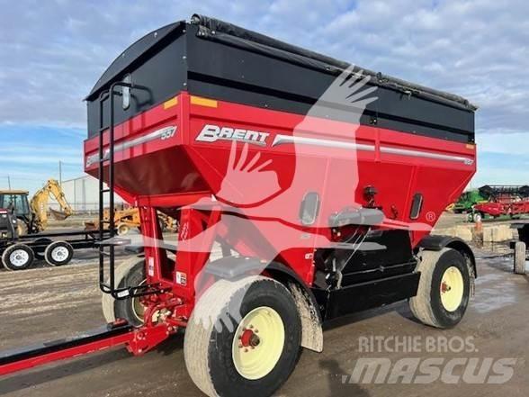 Brent 557 Ремаркета за зърно / силаж
