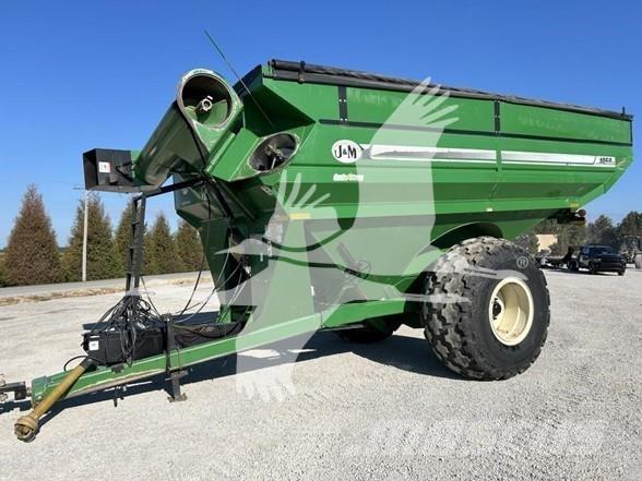 J&M 1050-20D Ремаркета за зърно / силаж
