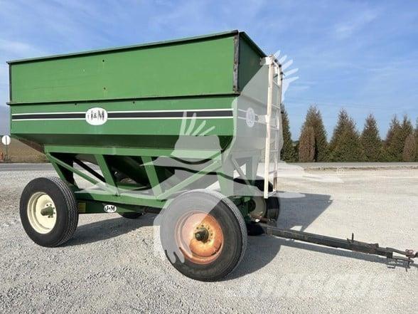 J&M 385SD Ремаркета за зърно / силаж
