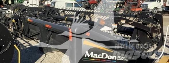 MAC DON FD70 Глави за комбайн