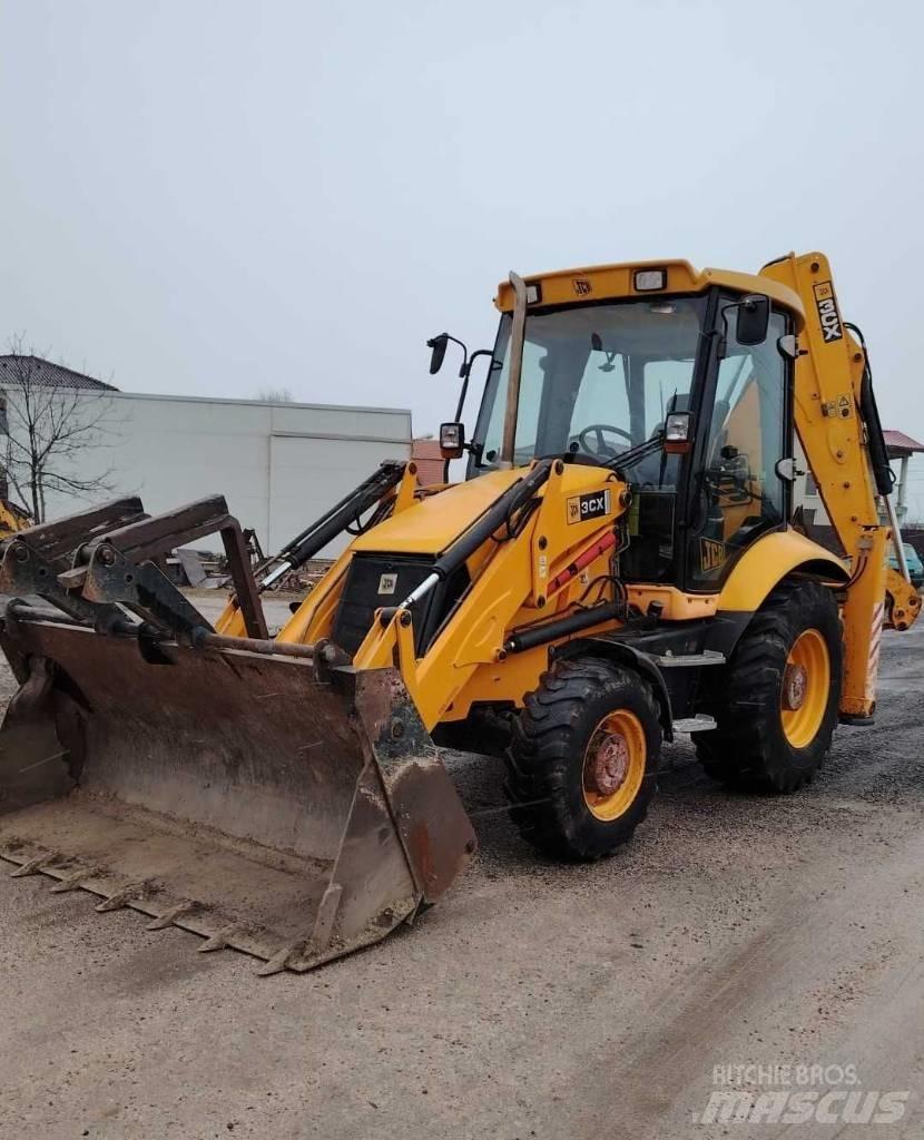 JCB 3 CX Товарач със заден ексватор