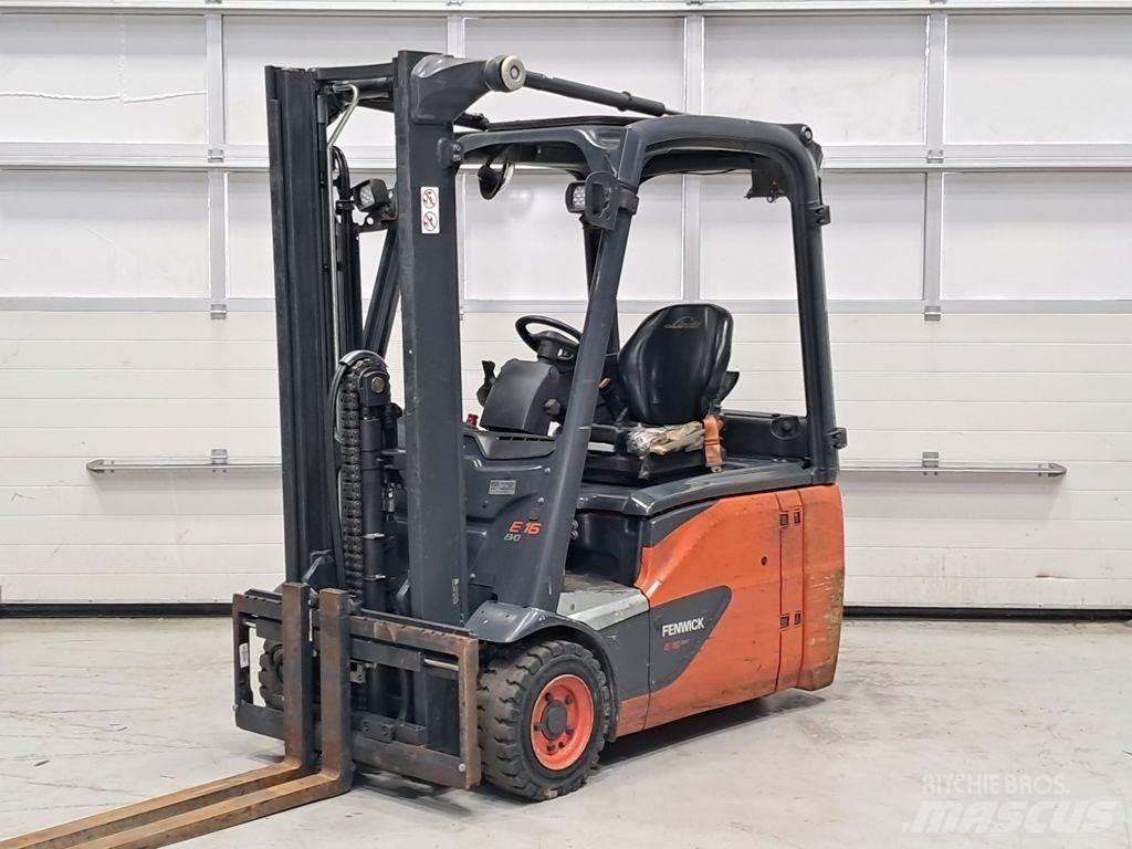 Linde E16-02 Електрически вилични кари-повдигачи