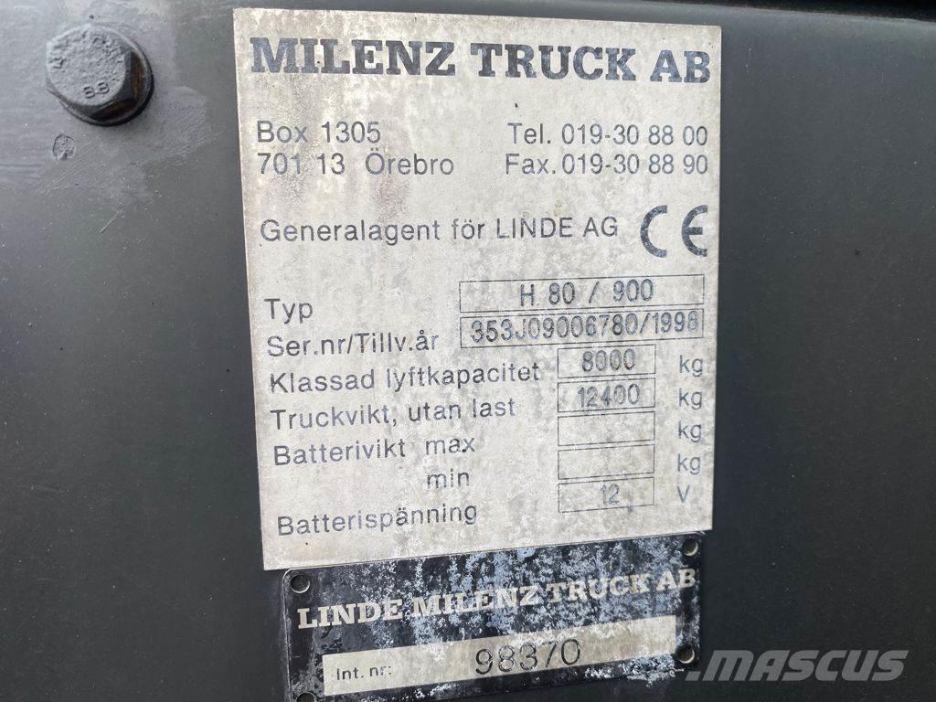 Linde H80D/900 Дизелови камиони