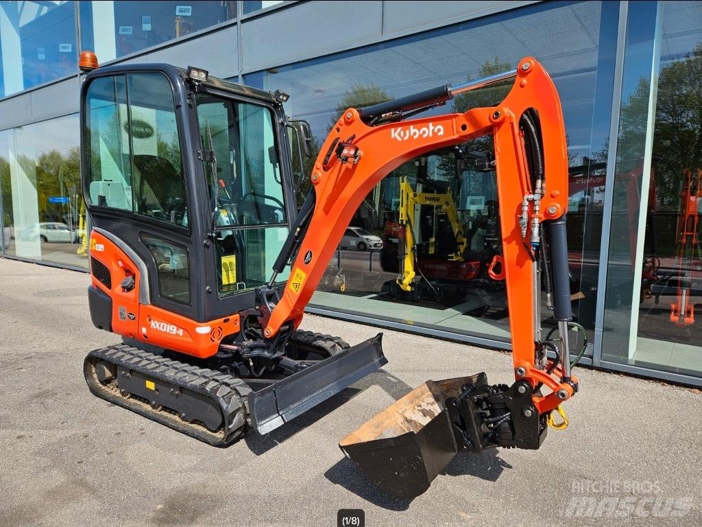 Kubota KX 019-4 Мини екскаватори < 7 т