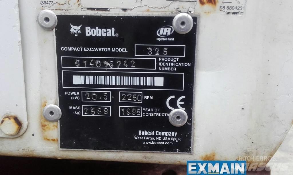 Bobcat X 325 Мини екскаватори < 7 т