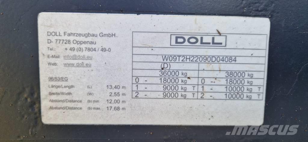 Doll T2H Нискотоварни полуремаркета
