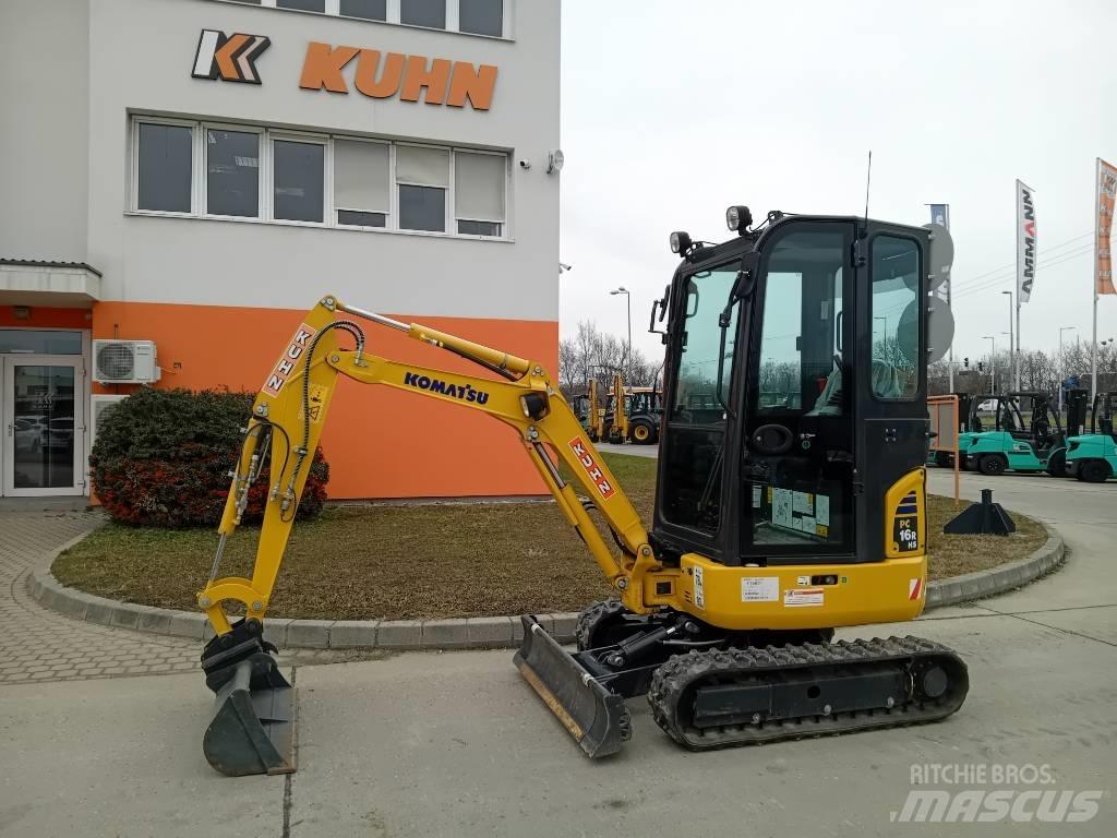 Komatsu PC 16 R-3HS Мини екскаватори < 7 т