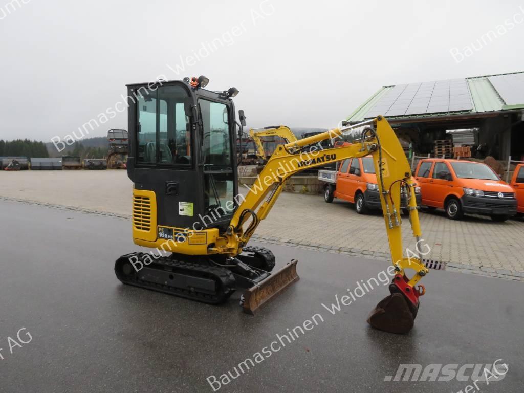 Komatsu PC 16 Мини екскаватори < 7 т