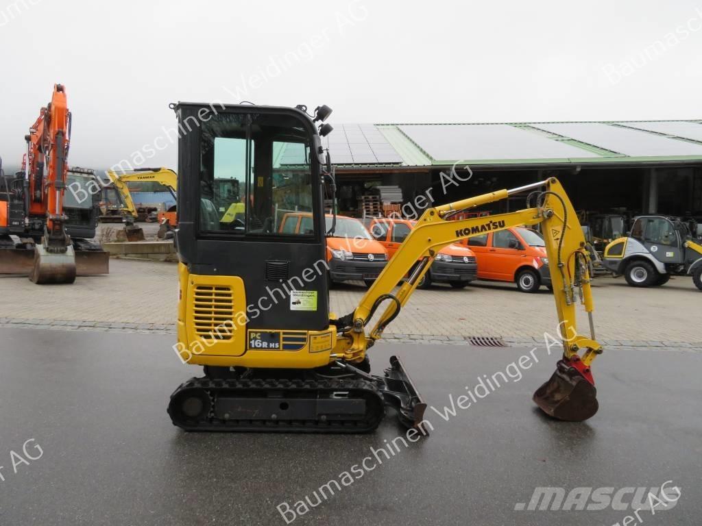Komatsu PC 16 Мини екскаватори < 7 т
