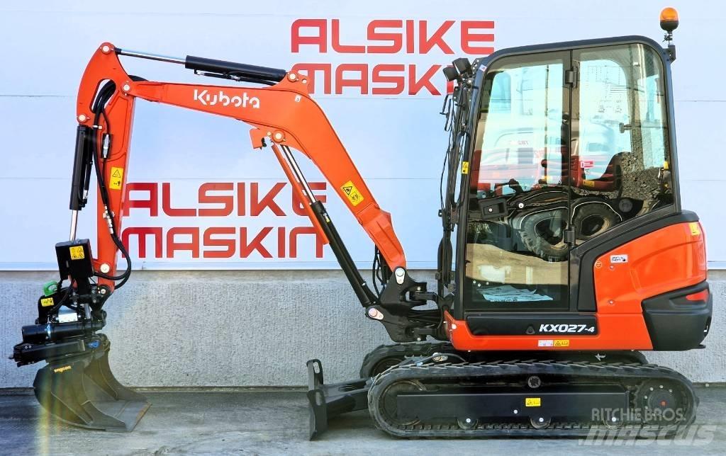 Kubota KX 027-4 Мини екскаватори < 7 т