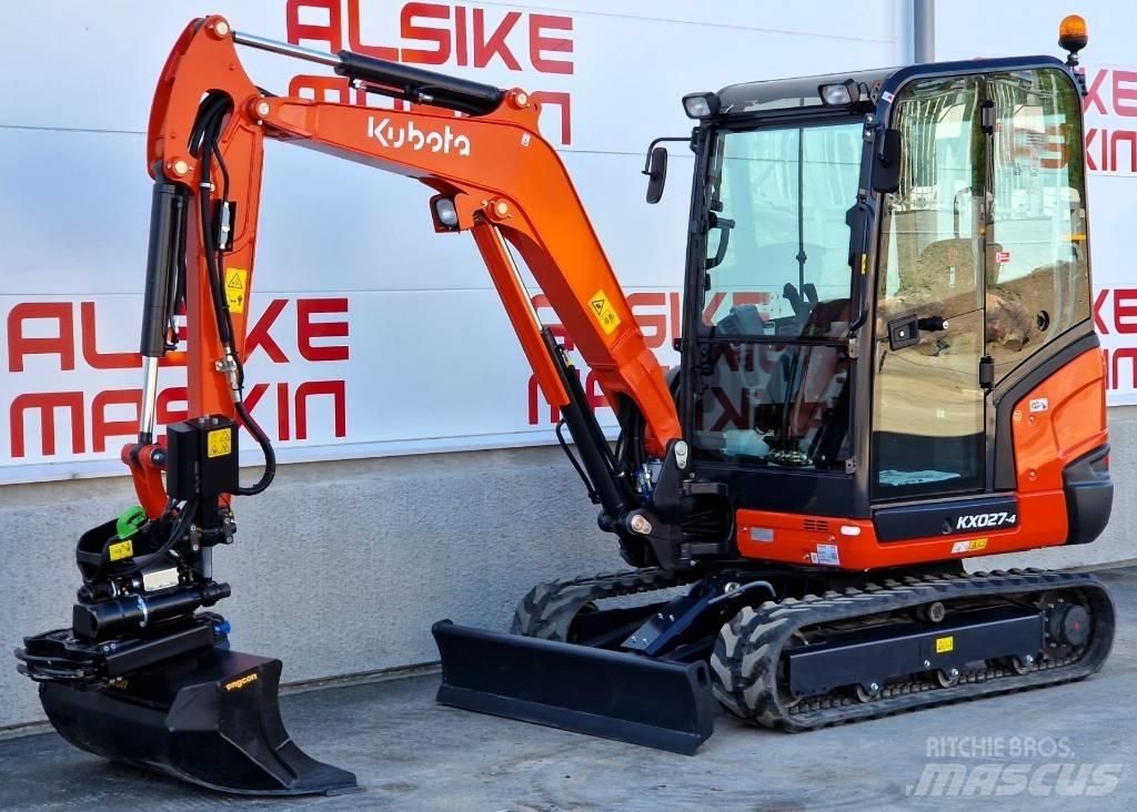 Kubota KX 027-4 Мини екскаватори < 7 т