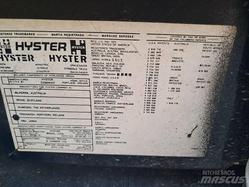 Hyster H250XL Камиони с АГУ