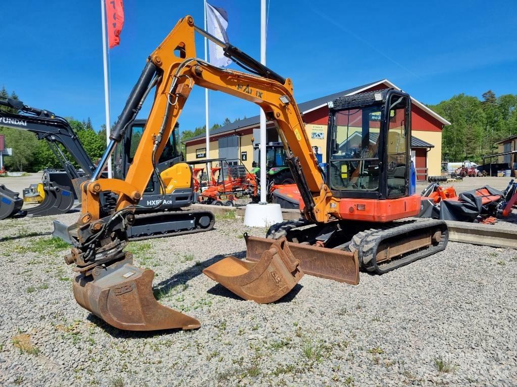Hanix H 55 DR Мини екскаватори < 7 т
