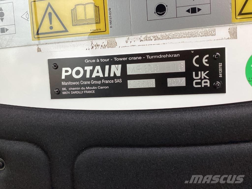 Potain MR309-H16 Мачтови кранове