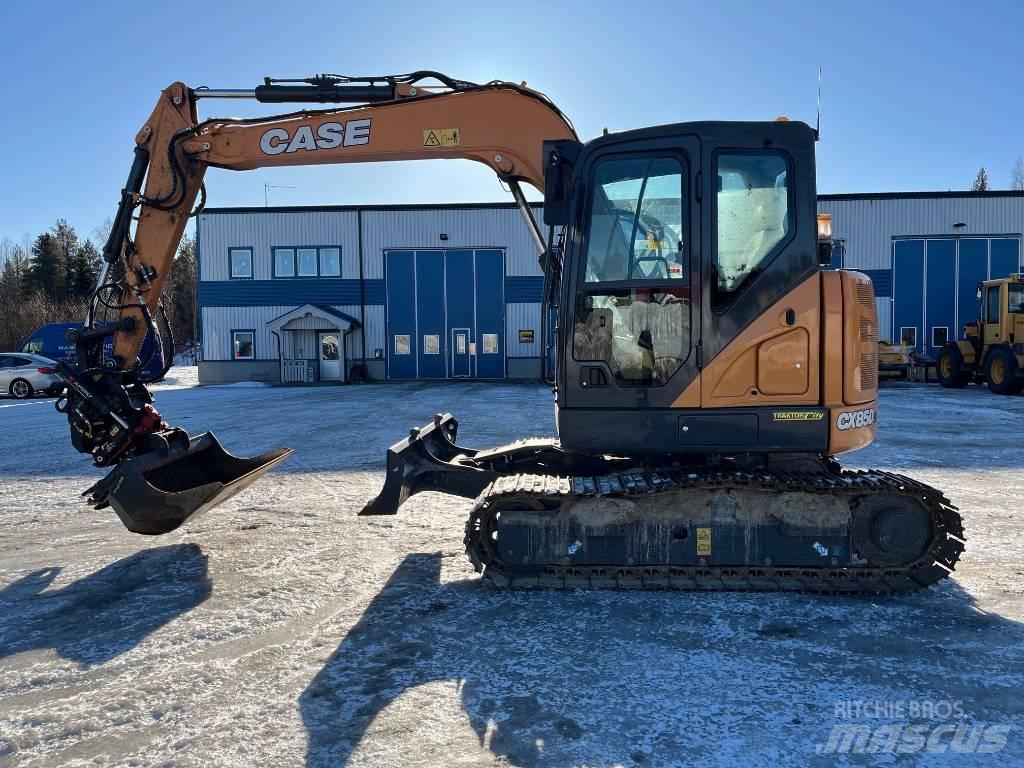 CASE CX 85 D SR Средни екскаватори 7т - 12т