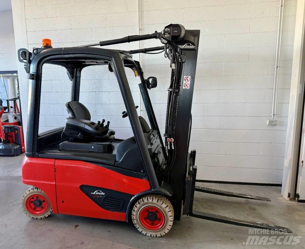 Linde E16P/386-02 Електрически вилични кари-повдигачи