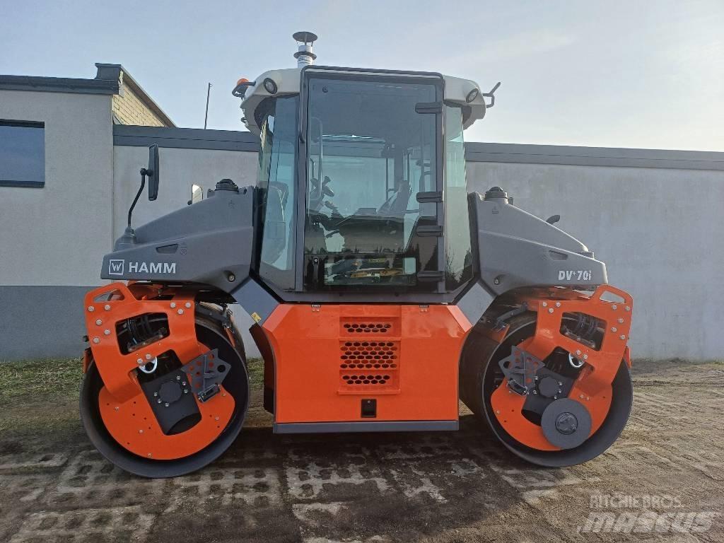 Hamm DV+ 70i VV-S Двойни барабанни ролки
