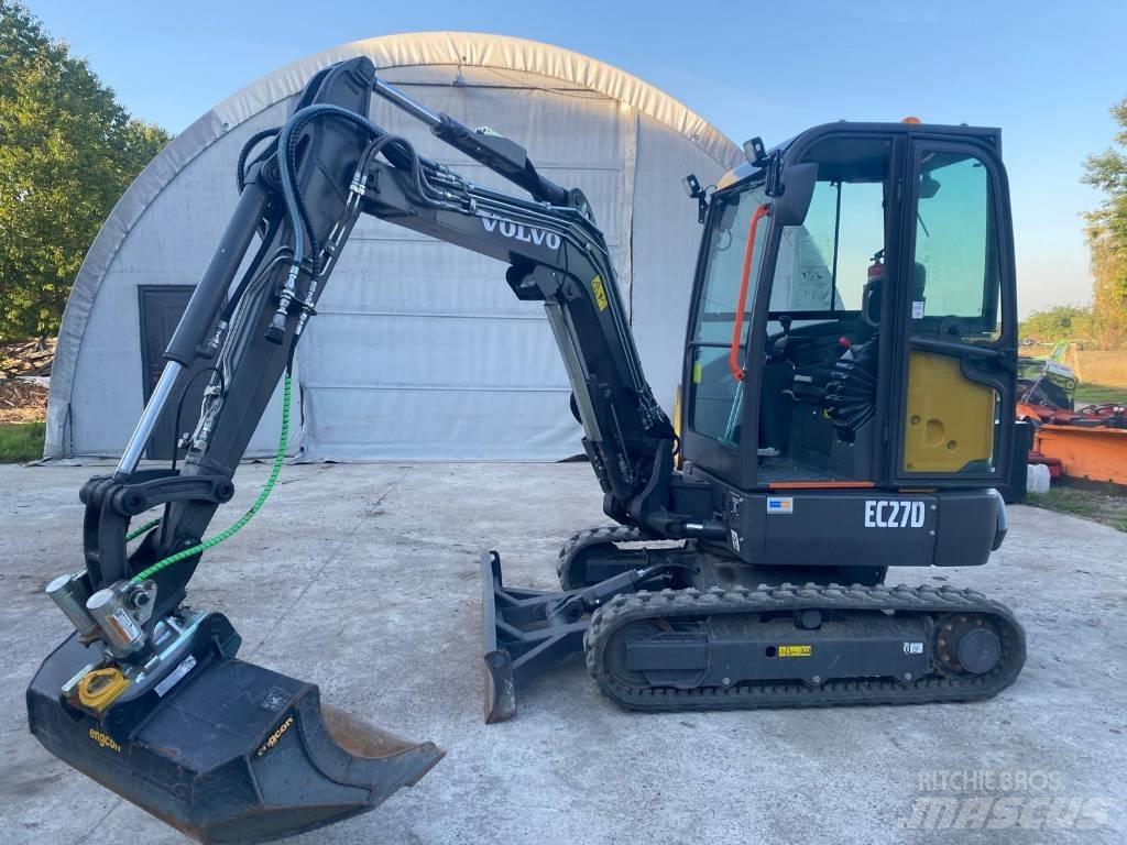 Volvo EC 27 D Мини екскаватори < 7 т