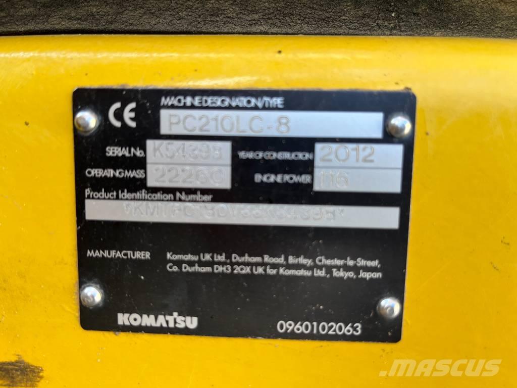 Komatsu PC 210 LC-8 Верижен екскаватор