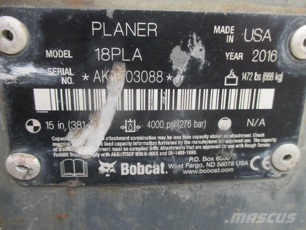 Bobcat 18 PLA Скрепери
