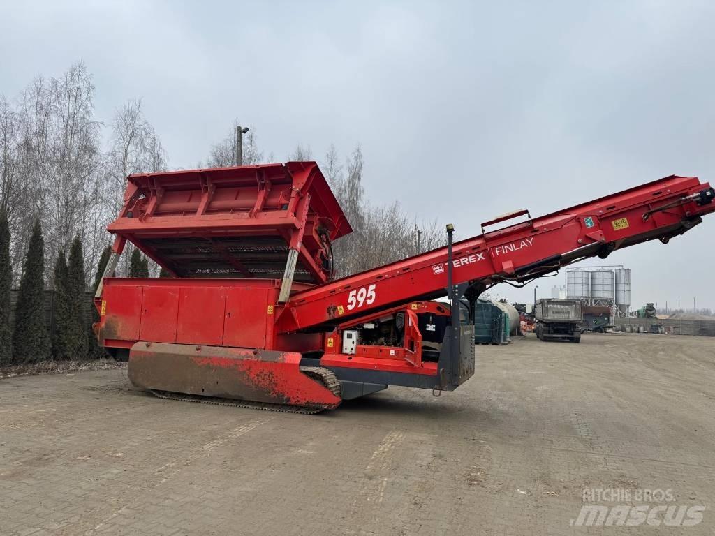 Terex Finlay 595 Мобилни скрийнери
