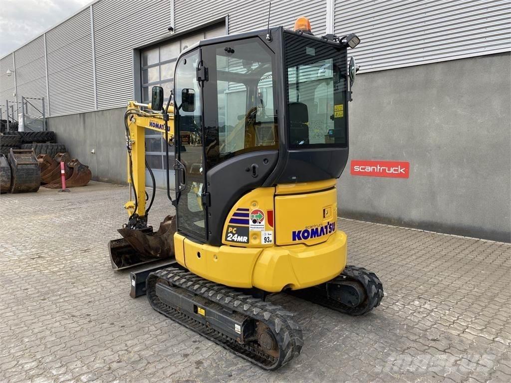 Komatsu PC24MR-5 Колесни екскаватори