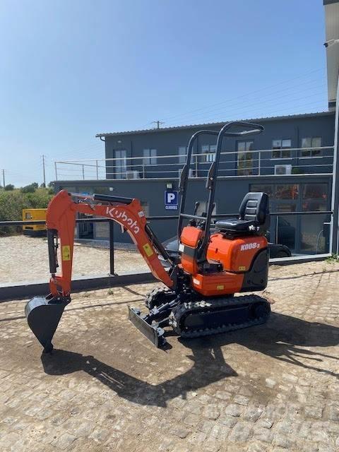 Kubota K 008-3 Мини екскаватори < 7 т