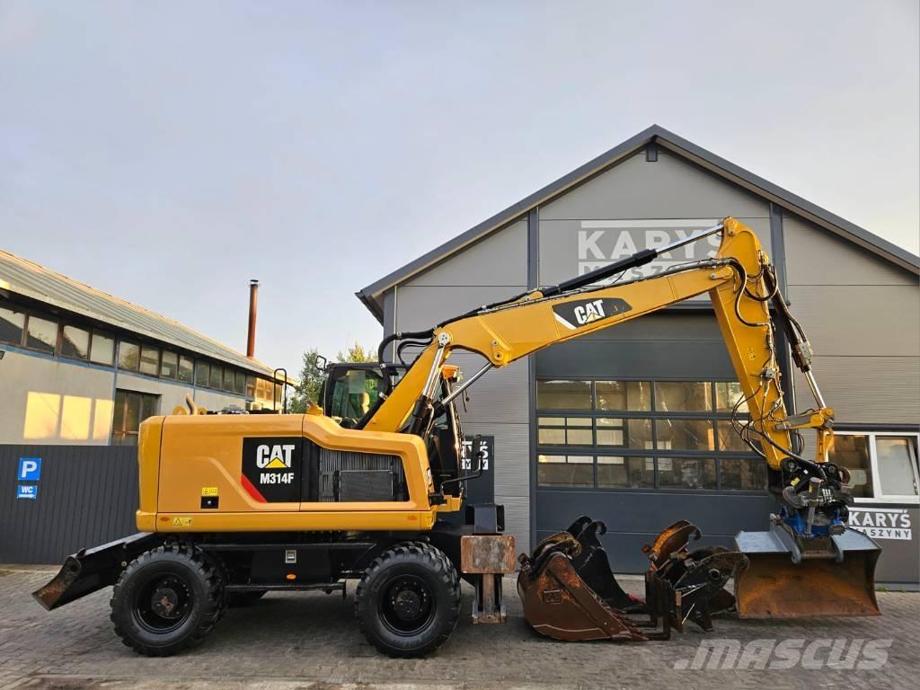 CAT M 314 Колесни екскаватори