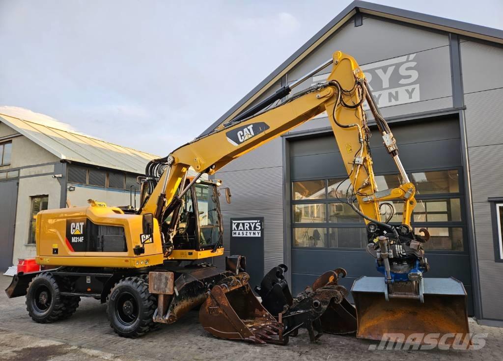 CAT M 314 Колесни екскаватори