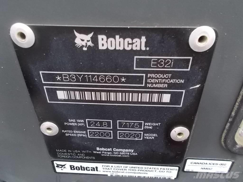 Bobcat E32i Мини екскаватори < 7 т