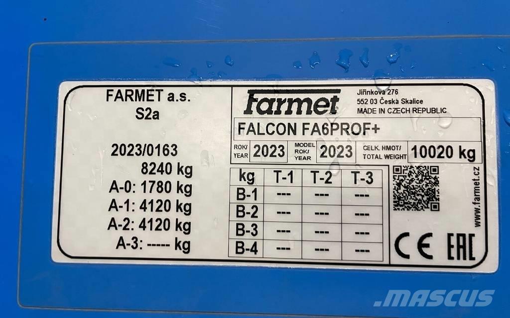 Farmet FALCON 6 PRO Редосеялки